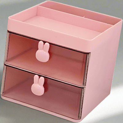 Organisateur Bureau - MultiFunctionalOrganizer™ - Rose - Mon Bureau Rangé