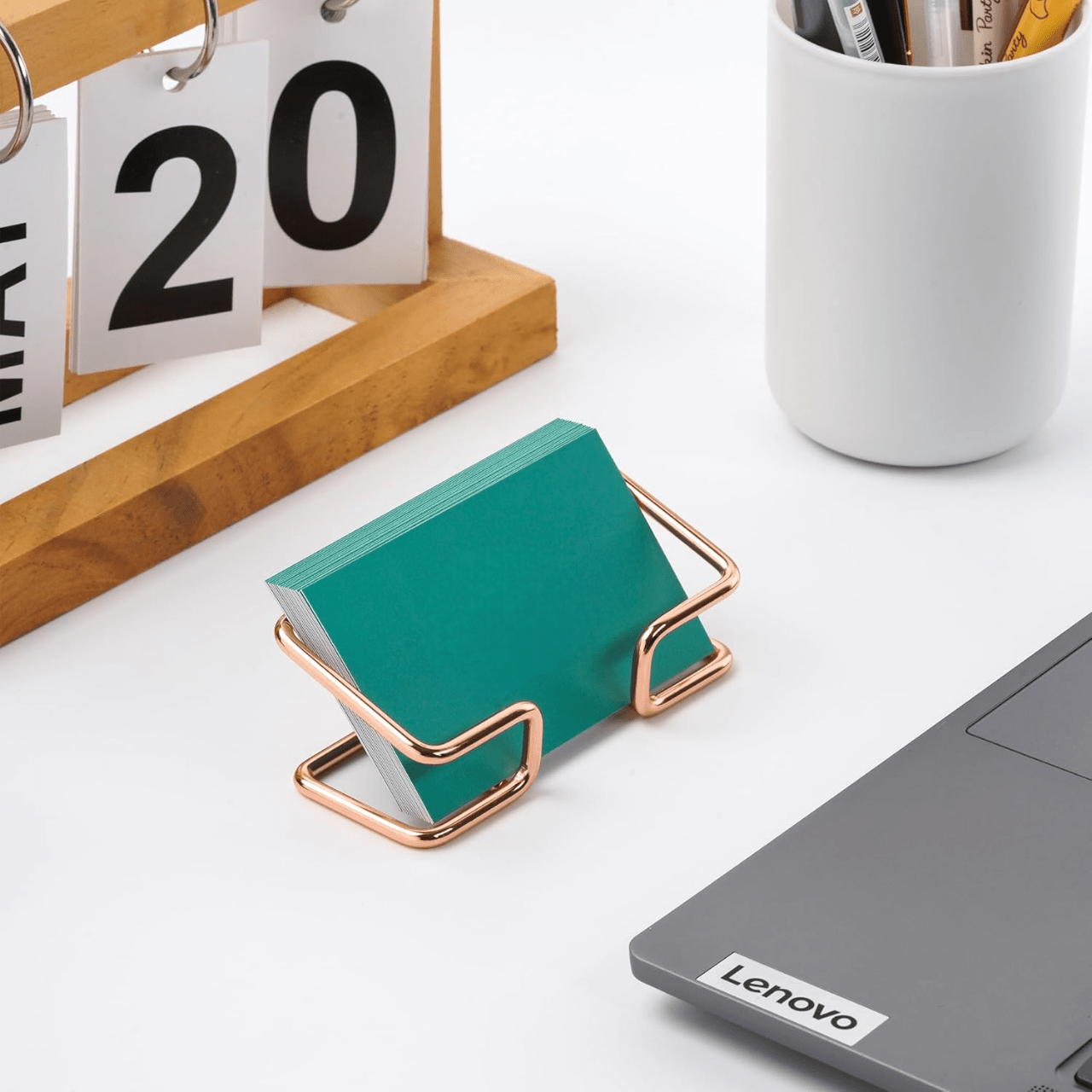 Porte Cartes - CardHolder™ - Rose Or - Mon Bureau Rangé