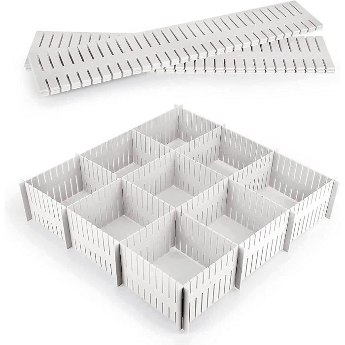 Séparateur de Tiroir - AdjustableDivider™ - Blanc - Mon Bureau Rangé
