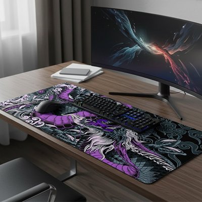 Sous main bureau facile a laver