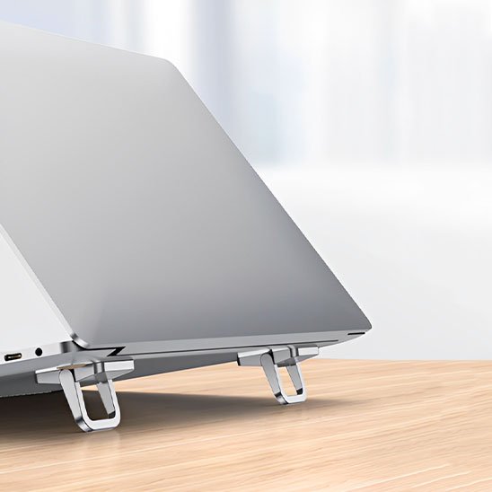 Support ordinateur portable ventilation augmenter