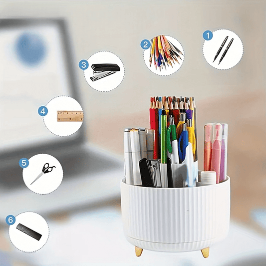 Organisateur Bureau - DesktopOrganizer™ - Blanc - Mon Bureau Rangé