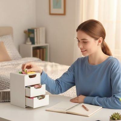 Organisateur bureau facile a laver