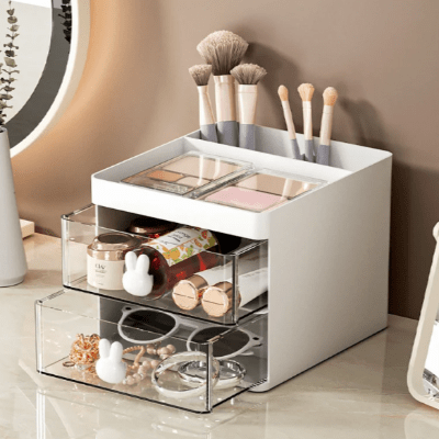 Organisateur Bureau - MultiFunctionalOrganizer™ - Blanc - Mon Bureau Rangé