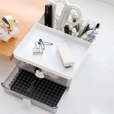 Organisateur Bureau - MultiFunctionalOrganizer™ - Blanc - Mon Bureau Rangé