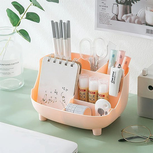 Organisateur de bureau | Rose Pastel Productivité - Mon Bureau Rangé