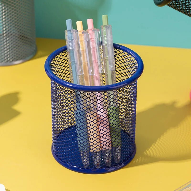 Pot Crayon - PencilHolder™ - Bleu - Mon Bureau Rangé