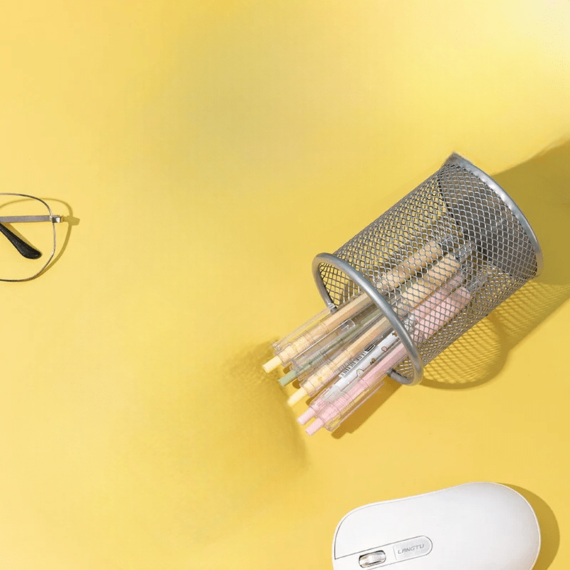 Pot Crayon - PencilHolder™ - Gris - Mon Bureau Rangé