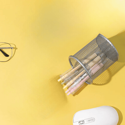 Pot Crayon - PencilHolder™ - Gris - Mon Bureau Rangé