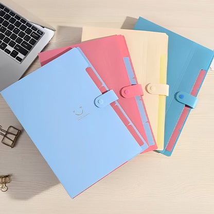 Range document bouton pression 