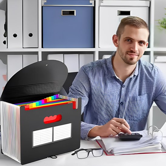 Range document colore pour diviser