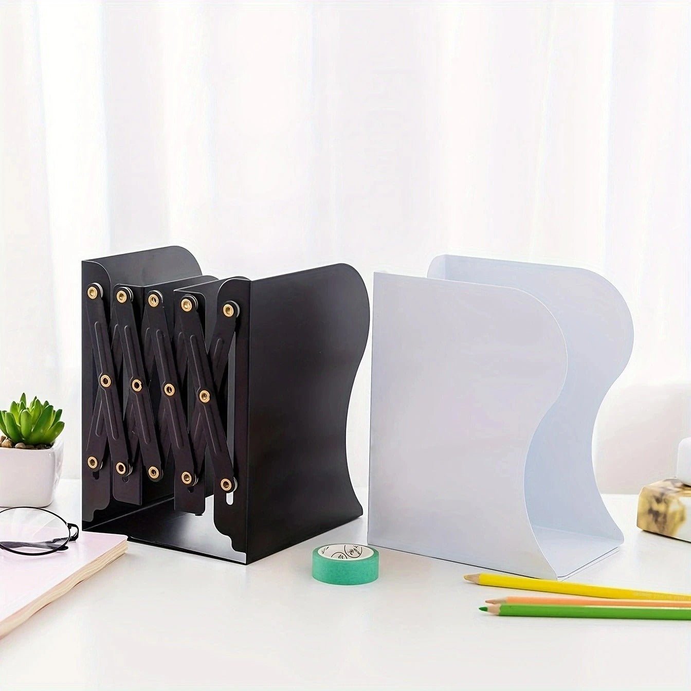 serre livre - adjustable,bookend™ - Mon Bureau Rangé