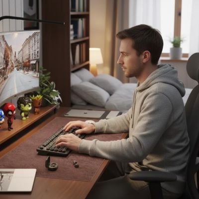 Sous main bureau marron fonce XXl