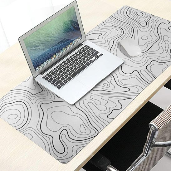 Sous main bureau sous un pc XXL