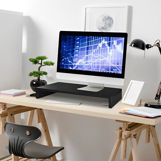 support ecran pc - rehaussepc - Mon Bureau Rangé