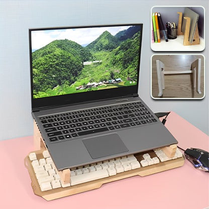 Support ordinateur portable peut facilement installer clavier en dessous
