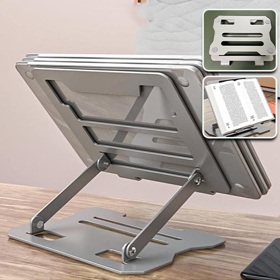 Support ordinateur portable plusieurs positions reglable