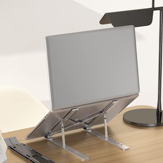 Support ordinateur portable plusieurs reglages