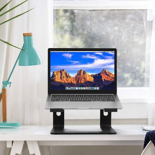 Support ordinateur portable sur pattes pour bureau