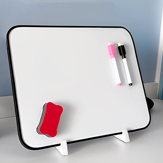 Tableau blanc avec pied peut tenir nimporte ou