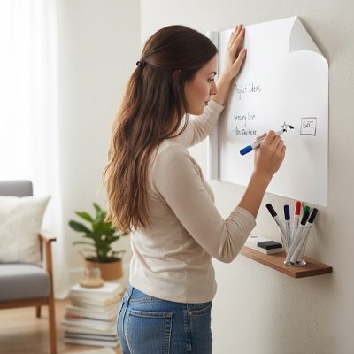 Tableau magnétique peut contenir aimant et post it