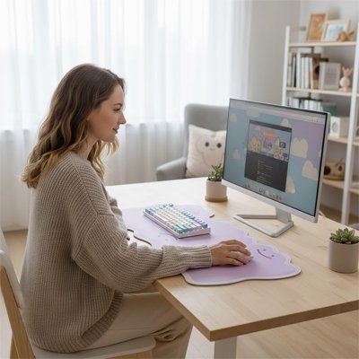 Tapis de souris peut contenir souris et clavier